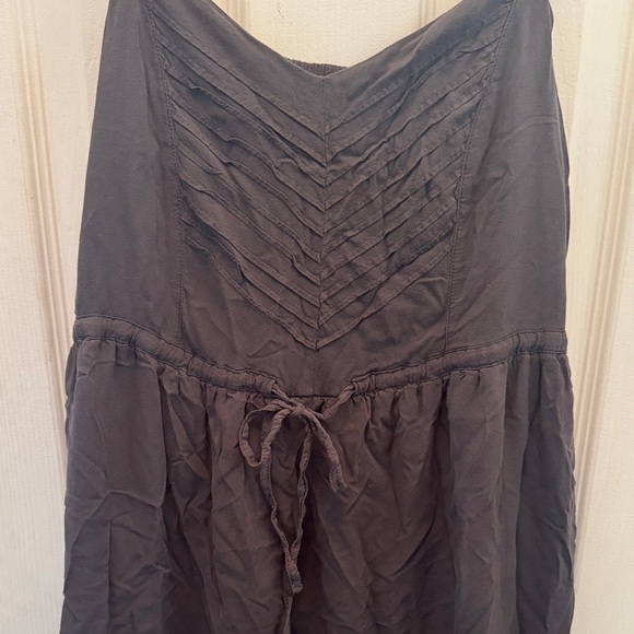 Old Navy Gray Midi Dress - Picture 3 of 5